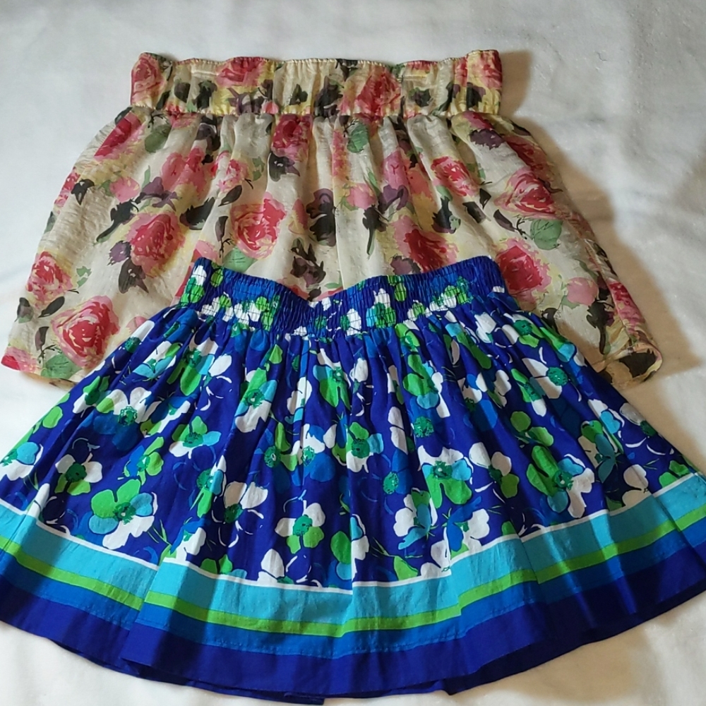 Two Floral Circle Skirts!